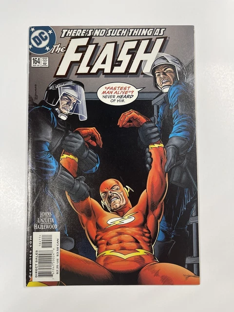 The Flash Vol 2 #164 // Aquaman,Captain Cold & Golden Glider App Dc Comics 2000
