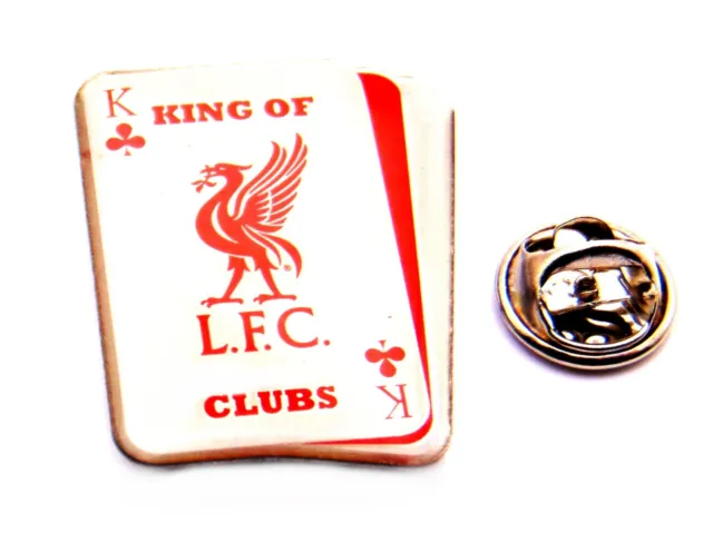 Liverpool FC LFC Pin Anstecker Spielkarte Fußball Pin Fußball Anstecker