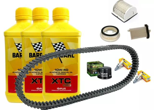 KIT TAGLIANDO YAMAHA T-MAX 500 2004 2007 Aceite Filtros Bujías Correa Para Tmax