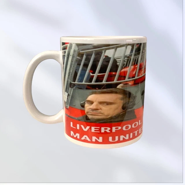 LIVERPOOL MUG 7-0 Man United Carragher Neville Joke Funny Friend