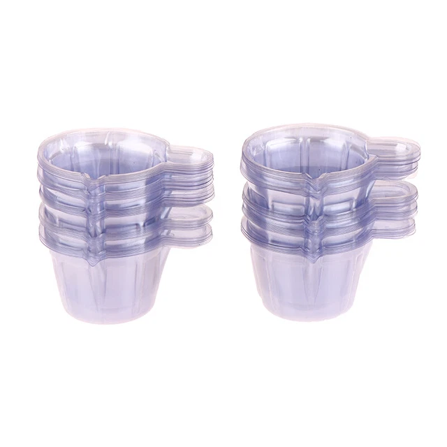 100Pcs 40ML Plastic Disposable Cups Tool For DIY Epoxy Jewelry Making Tools J2