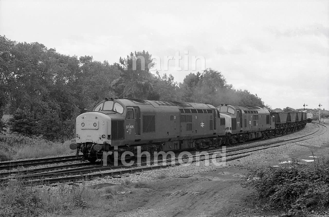 BARRY CLASS 37'S 37205 & 37208 MGR 1980's 35mm Negative RN381 £2.99 ...