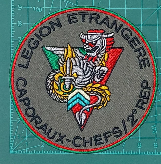 ECUSSON LEGION ETRANGERE 2e REP Caporaux Chefs . Foreign Legion patch ...