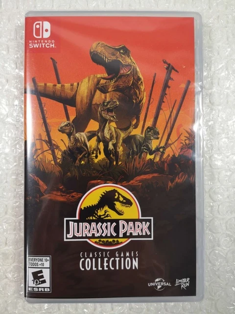 Jurassic Park Classic Games Collection - Édition Limitée PS4 (Limited Run Games), Version US, Neuve Scellée.