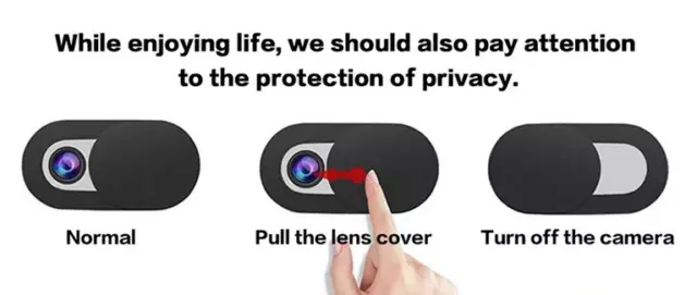 Webcam Slider Camera Cover Protect Privacy Phone Tablet Laptop TV Front Camera 3