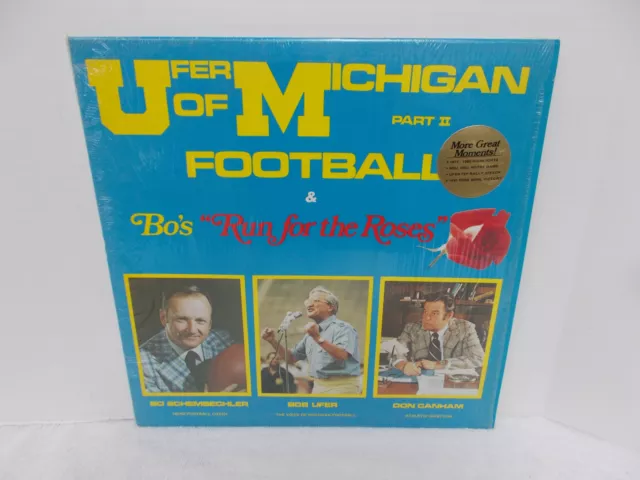 Ufer Of Michigan Football & Bo's Run For The Roses - Part Ii / Lp / 1981
