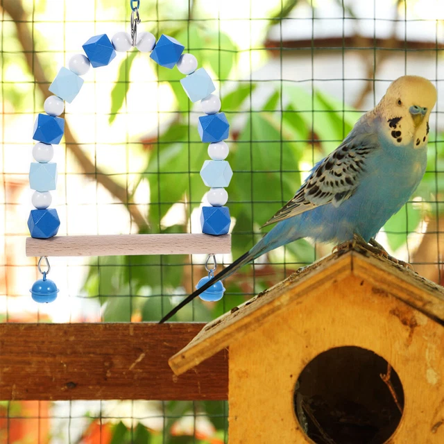 Vogelkäfigschaukel Papagei Barsch Spielzeug Papageienkäfig Zweig