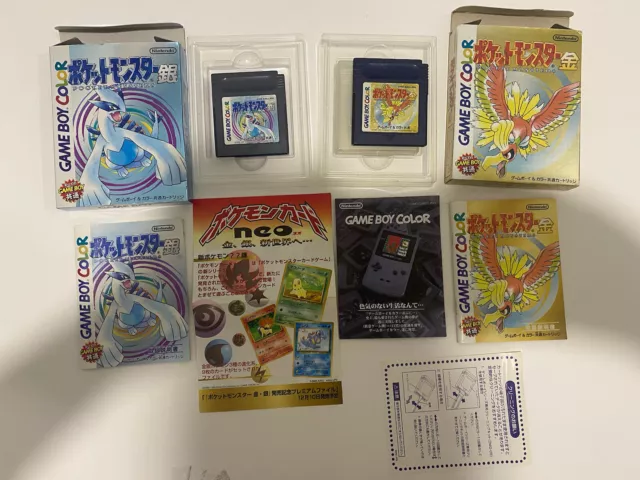 Pokémon Gold Version, Game Boy Color, Games