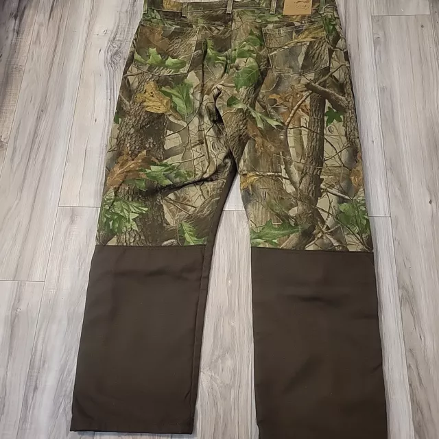 Wrangler Pro Gear Pants Jeans Mens 42 x 30 Realtree Camo Brush Hunting