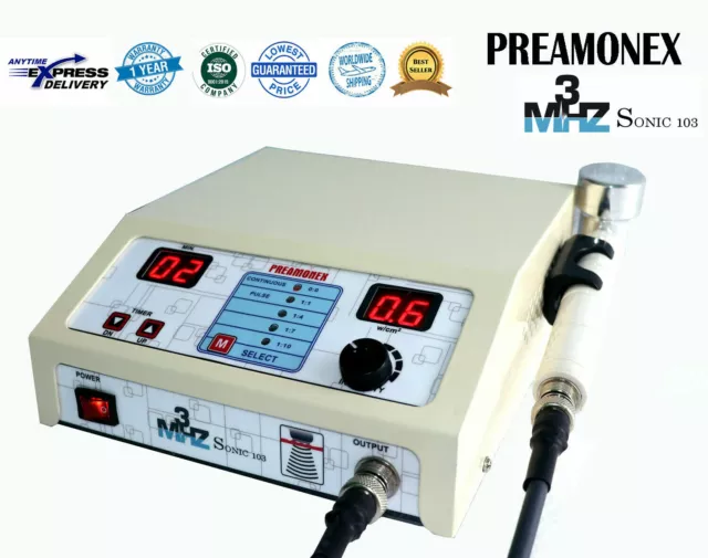New Ultrasound therapy 1 MHz and Ultrasound therapy 3 MHz Physio Personal Use SH