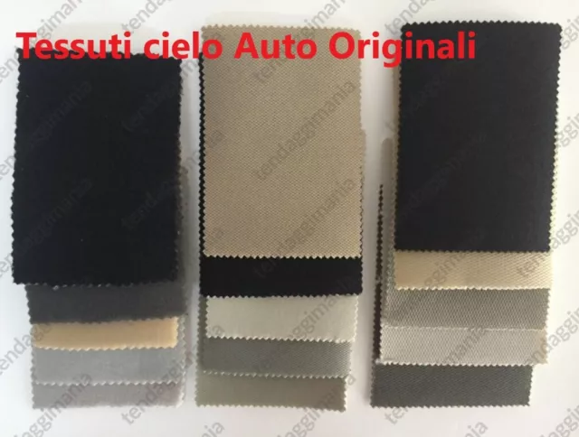 Tessuto Rivestimento Cielo Tetto Auto Tettuccio Sottotetto vari modelli e colori