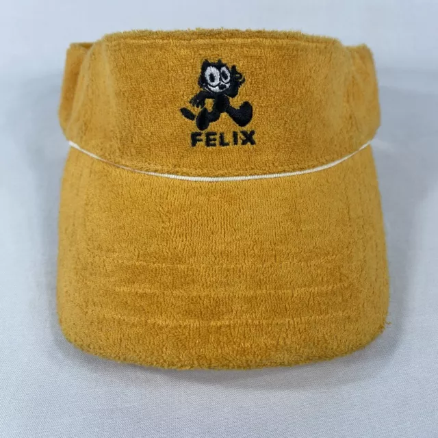 Felix The Cat Sunvisor Yellow Hat