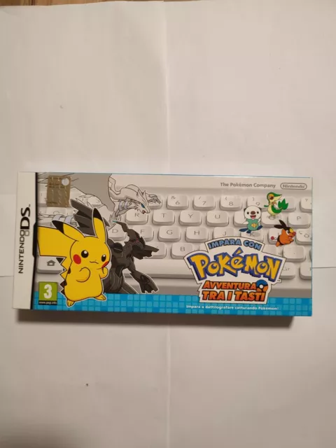 Pokemon Typing Adventure (Nintendo DS) Brand New Sealed