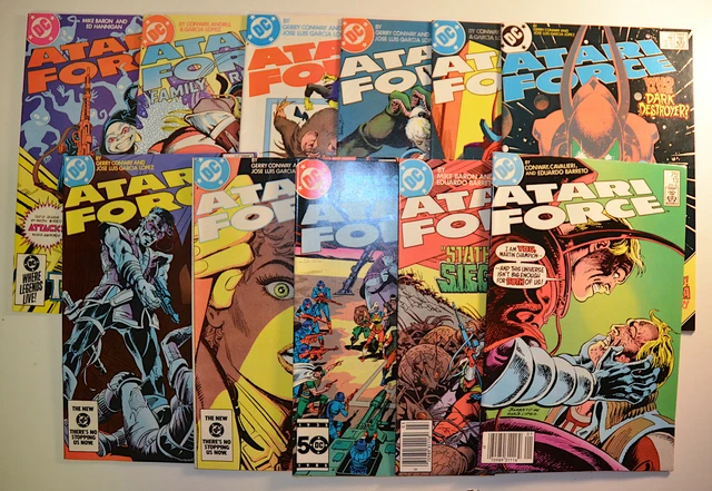 Atari Force Lot of 11 #2,3,4,5,9,11,12,13,15,16,19 DC (1984) 1st Print Comics