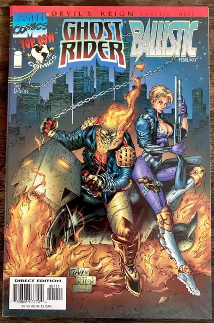 Devils Reign Chapter 3- Ghost Rider Ballistic - (1997- Marvel/Top cow/Image)- VF
