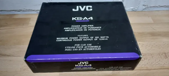 JVC KS-A4 Power Amplificatore/Amplificatore Auto