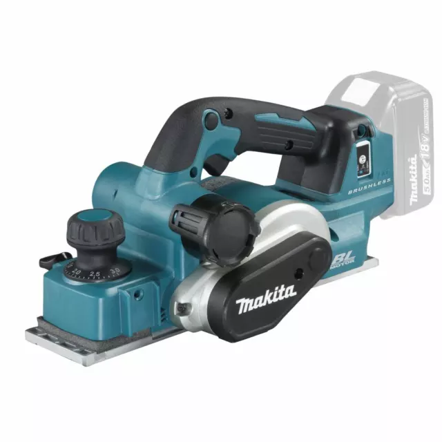 MAKITA Akku-Hobel DKP181Z | 18 Volt, 82 mm, ohne Akku, ohne Ladegerät, im Karton