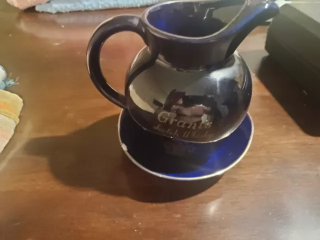 Grant's Wiskey Jug and Plate