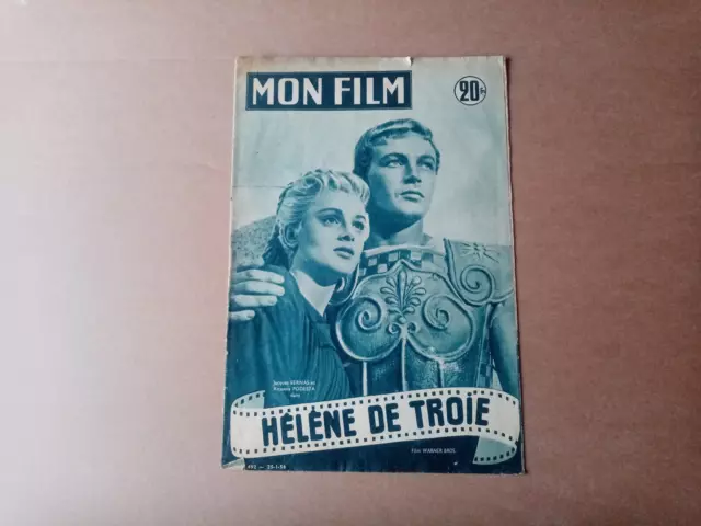 Revue de Cinema  "Mon Film"  n°492  Janvier  1956