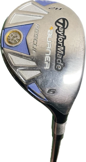 Ladies TaylorMade Burner 28* 6 Rescue Hybrid Reax Graphite Shaft RH 37.5”L