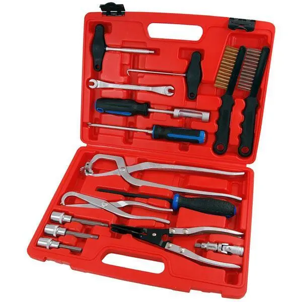 Quality Brake Tool Set Calipers Wrenches Pliers Sockets Files Brushes (CT4532)