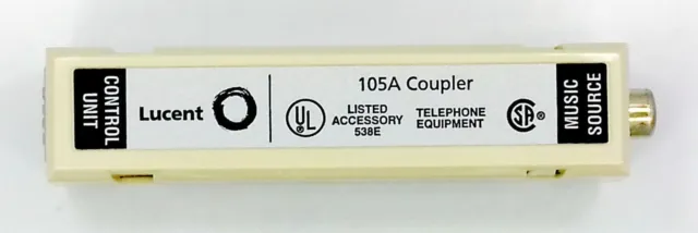 Lucent AT&T Avaya Partner 105A Music On Hold Coupler