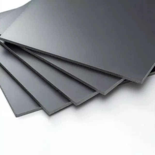 Schwarze PVC-Kunststoffplatte, verschiedene Größen: 0,4 mm, 0,5 mm, 1 mm, 2 mm,