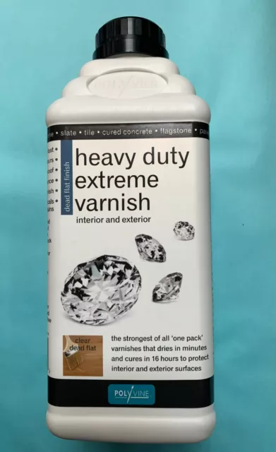 PolyVine heavy Duty Extreme Varnish - Dead Flat