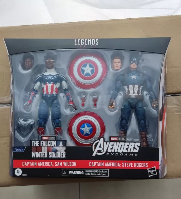 Marvel Legends Avengers Engame 2 Figure Pack The Falcon & Captain America