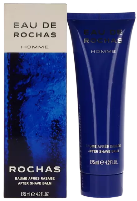 Eau De Rochas Homme By Rochas For Men After Shave Balm 4.2oz New