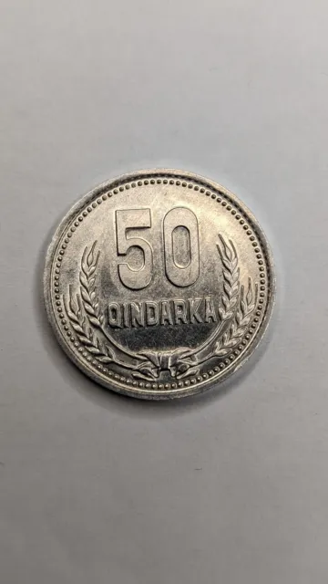[🇦🇱Albania] - 50 Qindarka (1988) High Grade Coin
