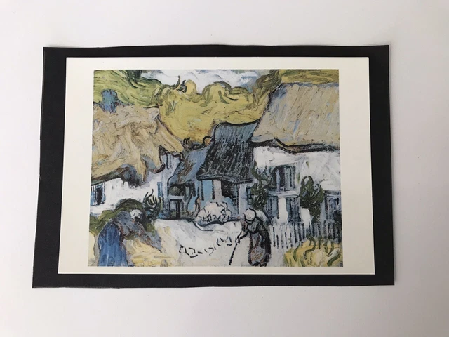 Carte Postale Vincent Van Gogh Les Chaumes De Jargus 1890 Huile Sur Toile