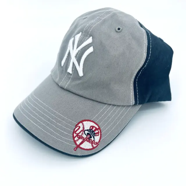 New York Yankees MLB '47 Brand Blue Mauve Two Tone OSFM Adjustable Snap Cap Hat