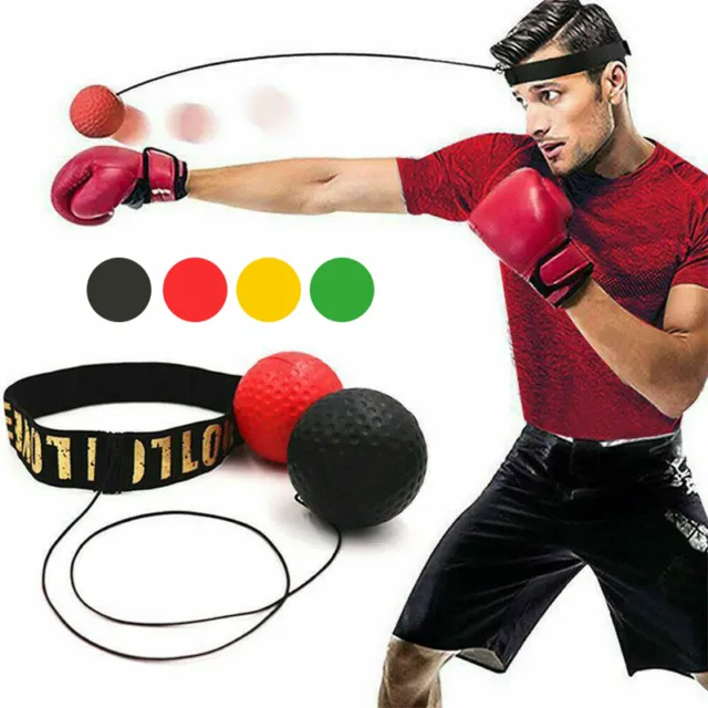 Speed Reflex Fight Ball & Head Band MMA Boxing Training Punch Boxer Box Exercise