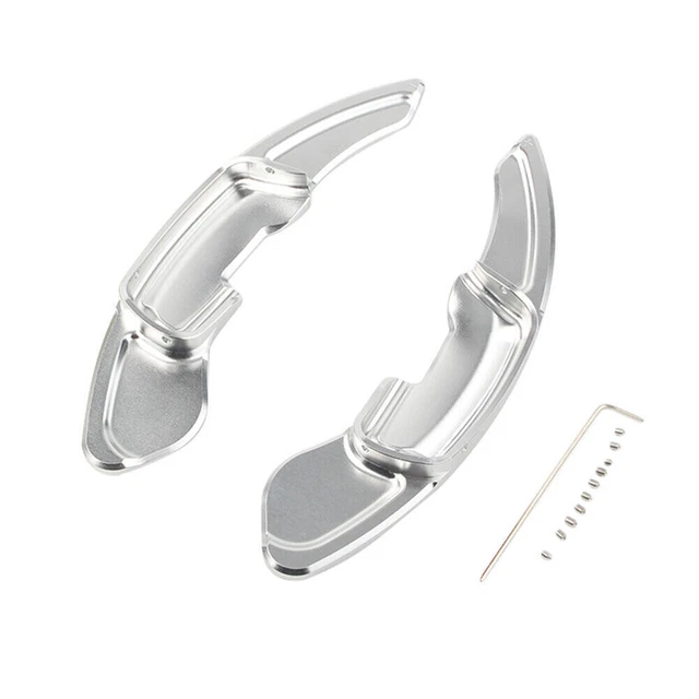 Estensione cambio volante paddle shifter per Lexus GS250 GS350 12-16 argento