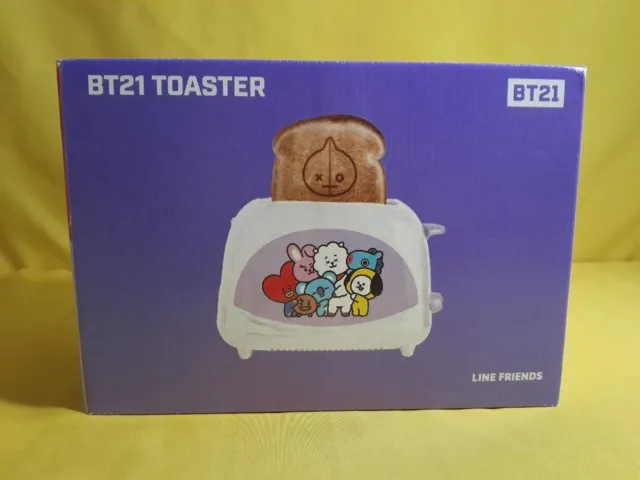 Bt21 Toaster New Sealed Very Rare! Bts K Pop Collection Army  Line Friends - T4