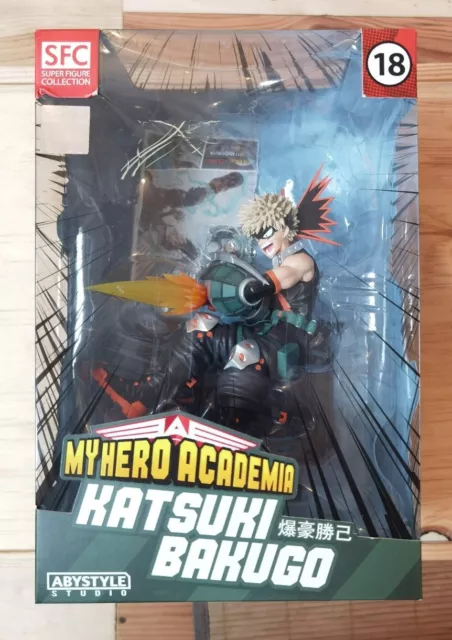 Figurine My Hero Academia - Katsuki Bakugo Tir anti blindage - SFC 22 cm