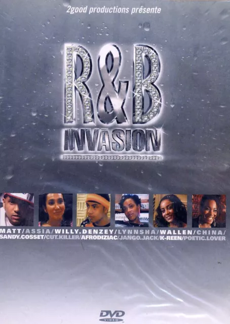 DVD R&B Invasion, l'histoire du R'n'B' français ( NEUF EMBALLE)