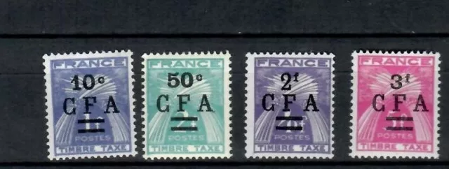 Reunion Africa  French Colonies Set Of Postage Mh  Stamps Scans  Lot (Reu 703)