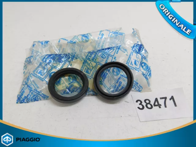 2 Pezzi Paraolio Albero Motore Crankshaft Oil Seal Per Piaggio Vespa Cosa Pk