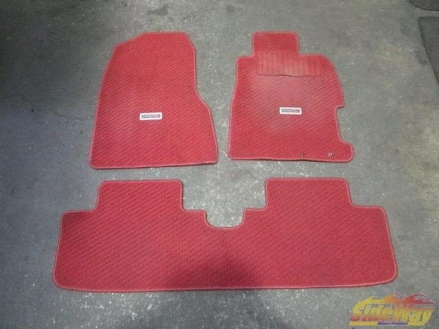 HONDA GENUINE for RHD CIVIC EP3 RED Floormat SET Mat Interior condition C