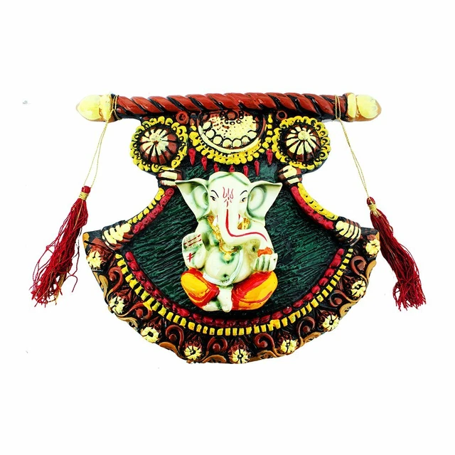 Hindu God Lord Ganesha Ganpati Wall Hanging Statue Idol Figurine Home Decor