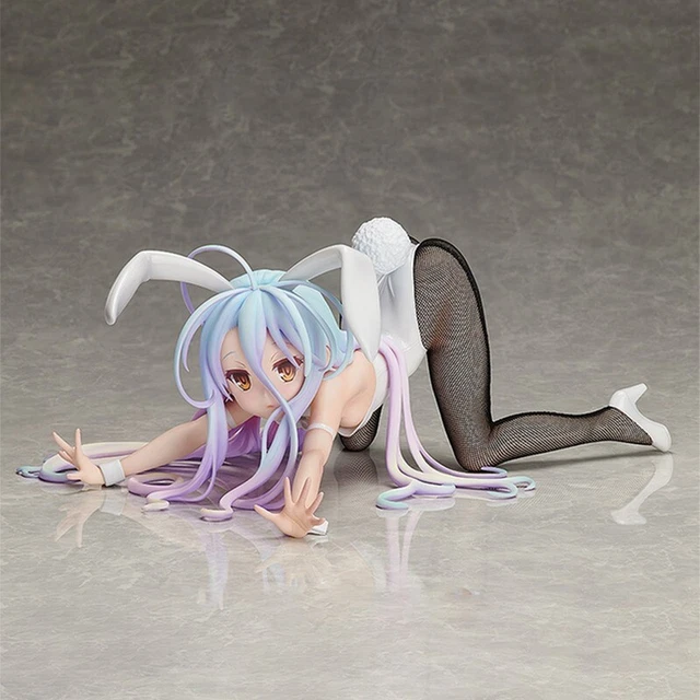 FIGURINE NO GAME No Life Shiro ou Jibril Sexy Jouet Statuette oppai