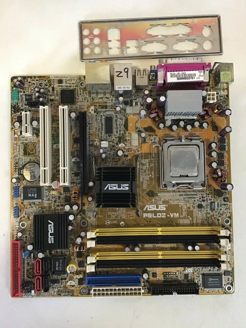 ASUS P5LD2-VM LGA 775 Motherboard W/ Intel Pentium D CPU+I