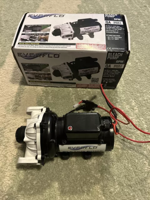 Everflo EFSW5500 Soft Wash Bleach Pump - 12-Volt Diaphragm Pump
