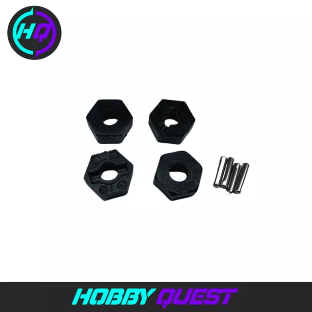 Fits Traxxas Hex Wheel hubs with stub axle pins Set of (4) 1654