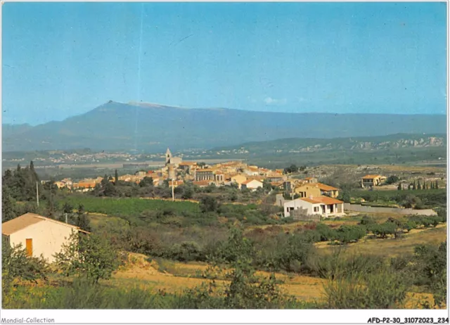 AFDP2-30-0246 - ROCHEFORT DU GARD - vue générale et le mont ventoux