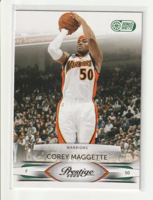 2000-Now - PANINI 2009 NBA BASKETBALL CARD HOLO N° 86 COREY MAGGETTE  Warriors San Francisco