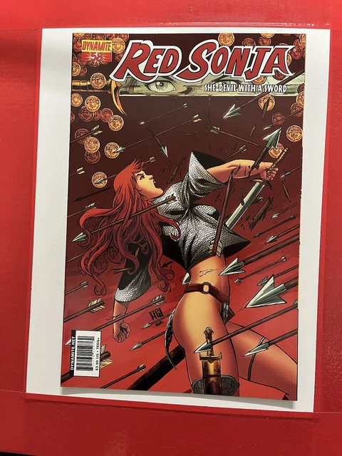 RED SONJA 58 VARIANT WALTER GEOVANI VOLUME 4 DYNAMITE NM QUEEN CONAN 1 COPY| Com