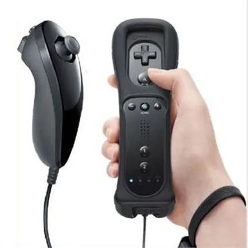 Remote and Nunchuck Controller WITH SILICONE CASE for NINTENDO WII UK FREE POST 2